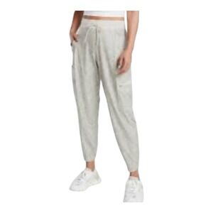 Athleta Venture‎ Printed Pant Womens Size 2 Performance Stretch Tapered Leg